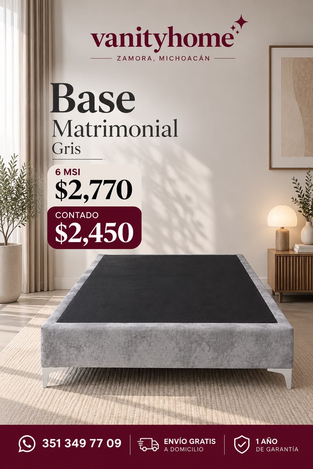 Base Matrimonial Gris