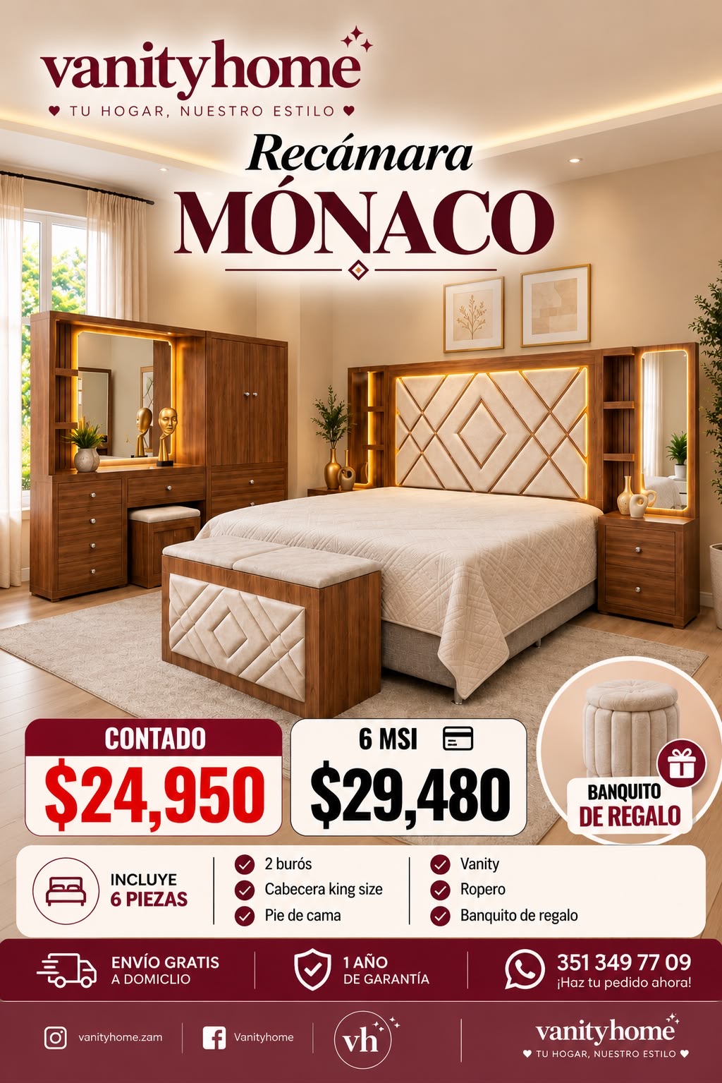 Recámara Mónaco