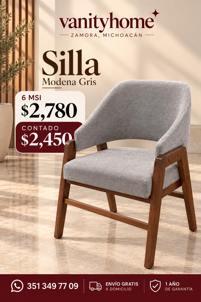 Silla Modena Gris