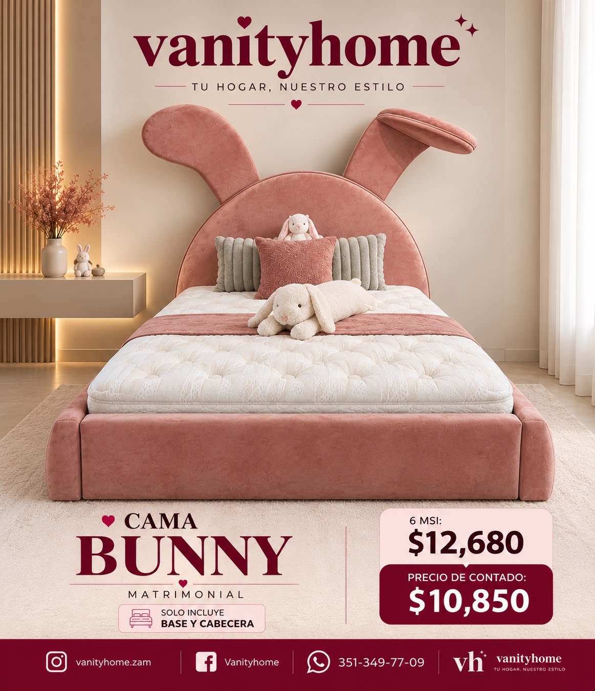 Cama Bunny Matrimonial