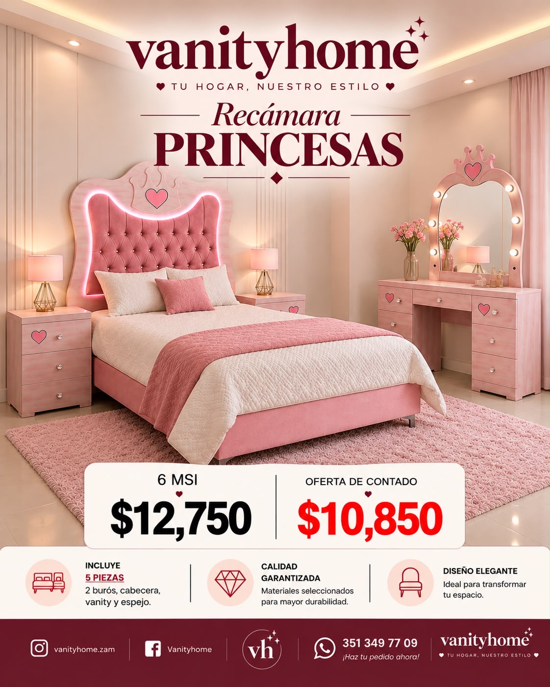 Recámara Princesas