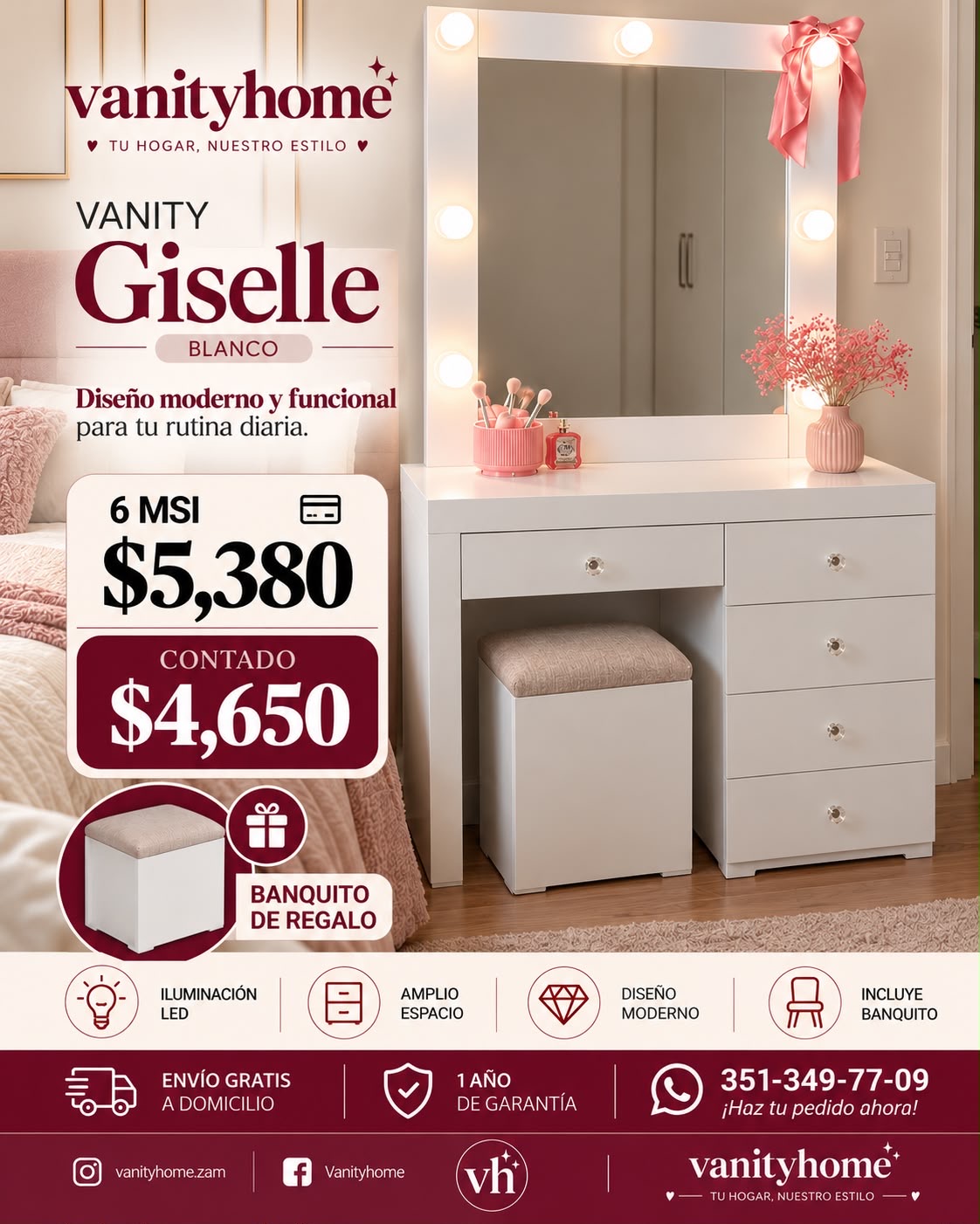 Vanity Giselle Blanco