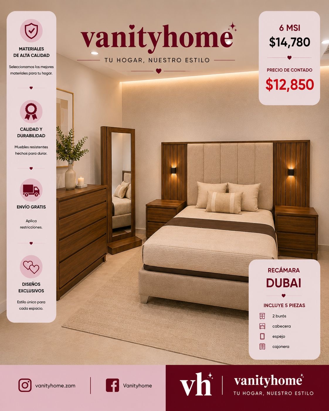 Recámara Dubai